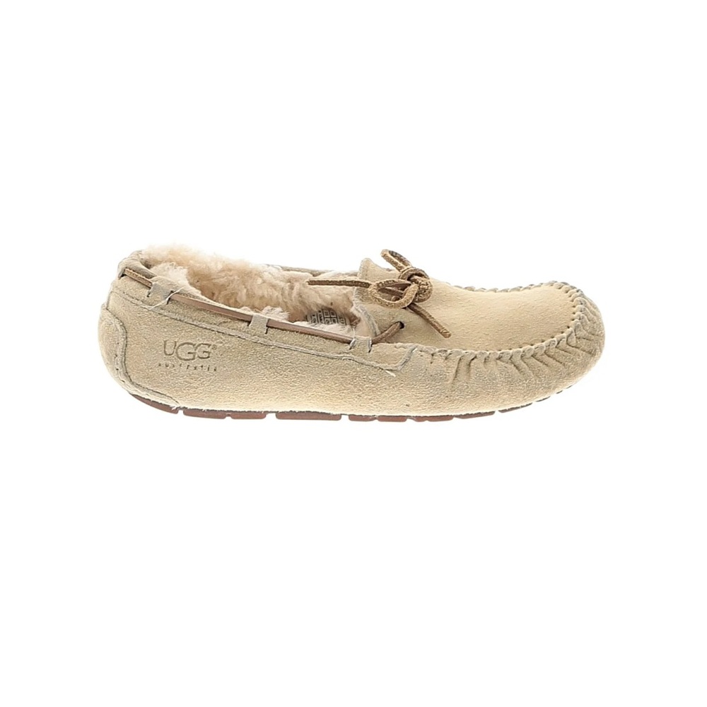 Women's Dakota UGG Moccasin Slippers, Ivory Tower, Sz 9